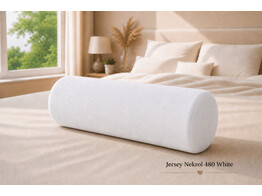 Jersey Neck Roll Pillowcase Smoke 495