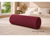 Jersey Neck Roll Pillowcase Ruby 862