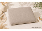 Jersey Cuscino da viaggio 20 x 30 cm Cappuccino 168