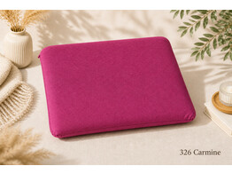 Jersey Travel Pillow 20 x 30 cm Carmine 326