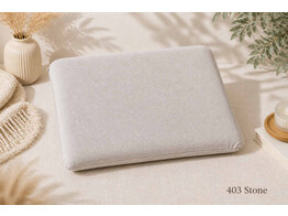 Jersey Travel Pillow 20 x 30 cm Stone 403