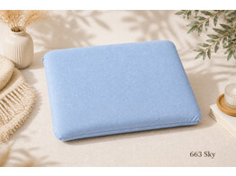 Jersey Oreiller de voyage 20 x 30 cm Sky 663