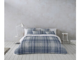 Satin Plaid fn 002 copripiumino 260 x 220   2 federe 60 x 60