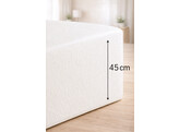 Molto-Bene Luxe drap-housse bonnet 45 cm 100 x 200