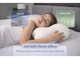 Oreiller Gel Soft Clover sensation latex