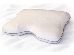 Axis Therapeutic Large Pillow dark grey piping