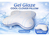KUSSEN GEL GLAZE COOL CLOVER OREILLER