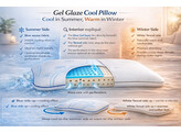 KUSSEN GEL GLAZE COOL SHOULDER OREILLER