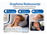 Oreiller Graphene Travel Pillow 32 x 25 x 10 cm