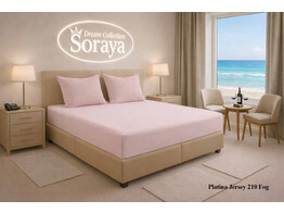Platina Jersey lenzuolo con angoli 090-100 x 200-220 Fog 210