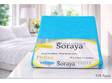 Platina Jersey hoeslaken 090-100 x 200-220 Aqua 510