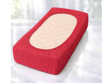 Platina Jersey hoeslaken 090-100 x 200-220 Flame 662 NIEUW
