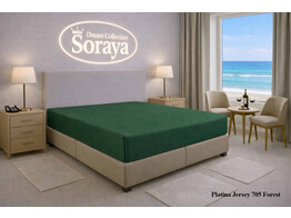 Platina Jersey lenzuolo con angoli 090-100 x 200-220 Forest 705