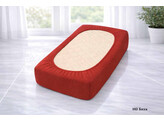 Platina Jersey lenzuolo con angoli 140-160 x 200-220 Terra 103