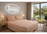 Platina Jersey hoeslaken 140-160 x 200-220 Almond 112