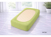 Platina Jersey lenzuolo con angoli 140-160 x 200-220 Lime 244