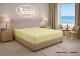 Platina Jersey lenzuolo con angoli 140-160 x 200-220 Lemonade 317