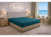 Platina Jersey lenzuolo con angoli 140-160 x 200-220 Chive 323 NUOVO