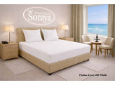 Platina Jersey lenzuolo con angoli 140-160 x 200-220 White 480