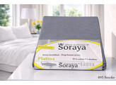 Platina Jersey fitted sheet 140-160 x 200-220 Smoke 495