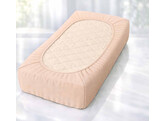 Platina Jersey lenzuolo con angoli 140-160 x 200-220 Cream 907