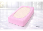 Platina Jersey hoeslaken 180-200 x 200-220 Petal 173