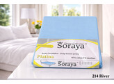 Platina Jersey fitted sheet 180-200 x 200-220 River 214