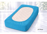 Platina Jersey lenzuolo con angoli 180-200 x 200-220 Petrol 453