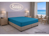 Platina Jersey lenzuolo con angoli 180-200 x 200-220 Petrol 453