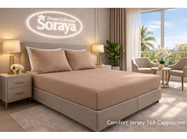 COMFORT JERSEY 140-160/200-220 Cappuccino 168