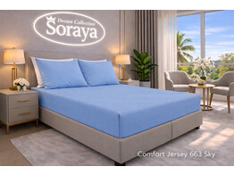 COMFORT JERSEY 180-200/200-220 Sky 663