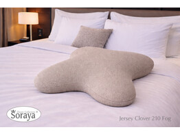Jersey Pillowcase Clover 210 Fog