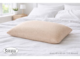 Taie d oreiller Jersey 40x60 112 Almond