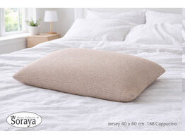 Jersey kussensloop 40 x 60 Cappuccino 168