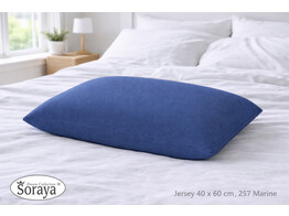 Jersey kussensloop 40 x 60 Marine 257