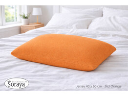 Jersey kussensloop 40 x 60 Orange 263