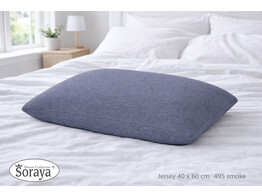 Jersey kussensloop 40 x 60 Smoke 495