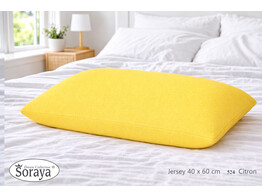 Jersey kussensloop 40 x 60 Citron 524