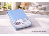 Jersey kussensloop 40 x 60 Sky 663
