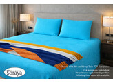 Jersey kussensloop 40 x 60 Turquoise 725