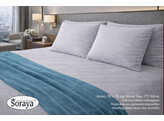 Jersey kussensloop 50 x 70 Silver 375