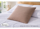 Taie d oreiller Jersey 60x60 168 Cappuccino