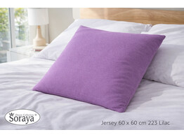 Jersey kussensloop 60 x 60 Lilac 223