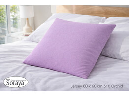 Jersey kussensloop 60 x 60 Orchid 310