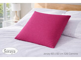 Jersey Pillowcase 60x60 326 Carmine