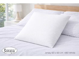 Jersey kussensloop 60 x 60 White 480