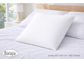 Jersey kussensloop 60 x 60 White 480