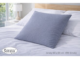 Jersey kussensloop 60 x 60 Smoke 495