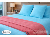 Taie d oreiller Jersey 60x60 725 Turquoise