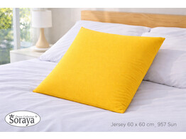 Jersey kussensloop 60 x 60 Sun 957